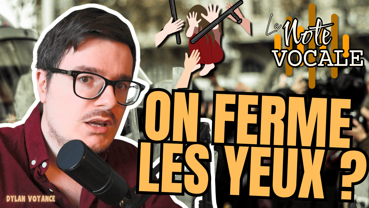 Podcast Note vocale violence manifestation lycéenne