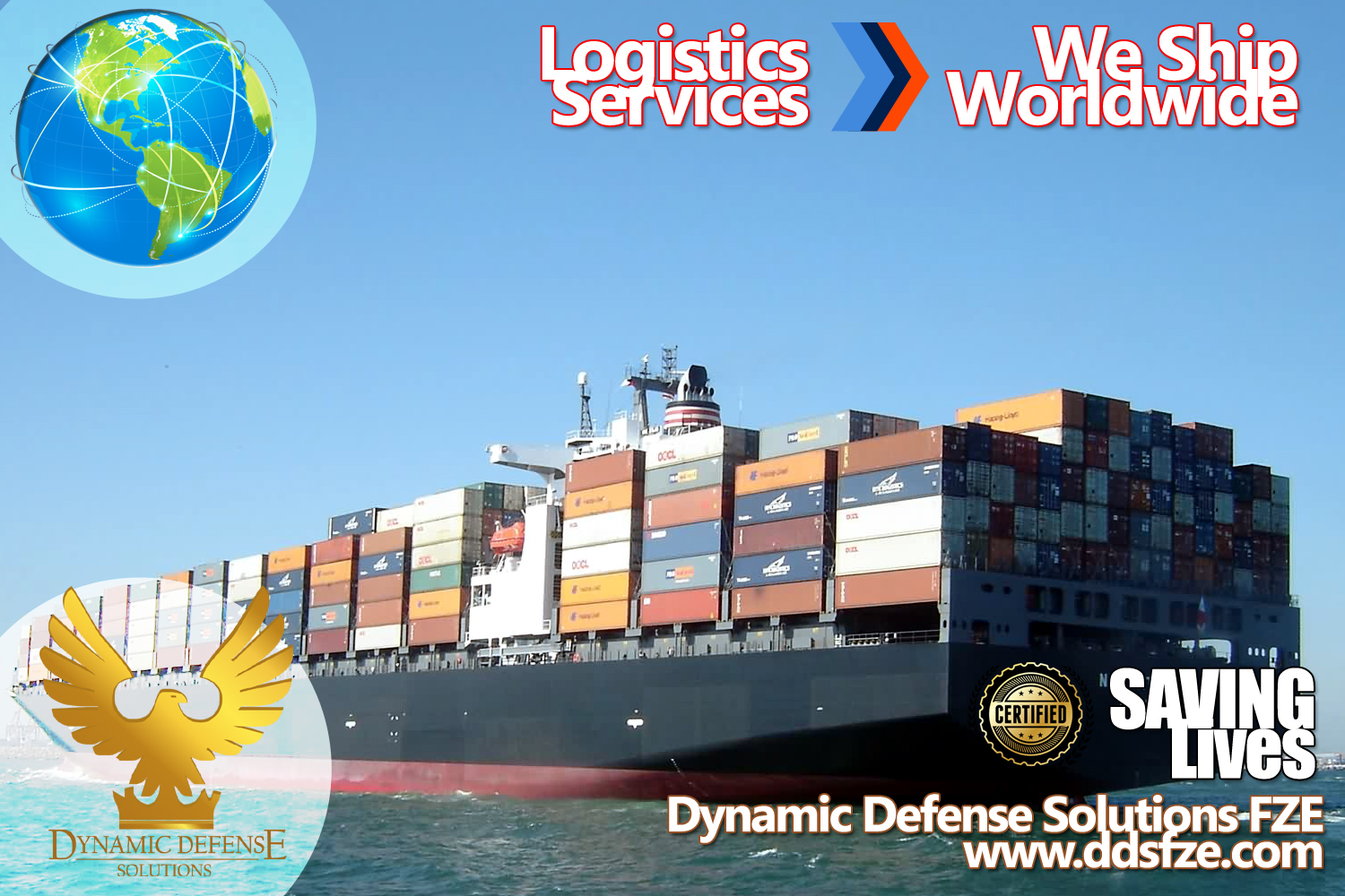 World wide shipping for Armored cars, armoured vehicles Bulletproof Glass by air sea and land transport.