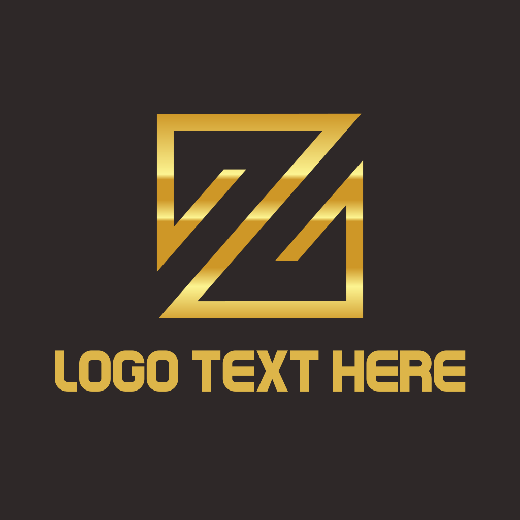 Our letter pendants are becoming increasingly popular as gifts for special occasions such as birthdays, valentines day. Gold Letter Z Logo | BrandCrowd Logo Maker