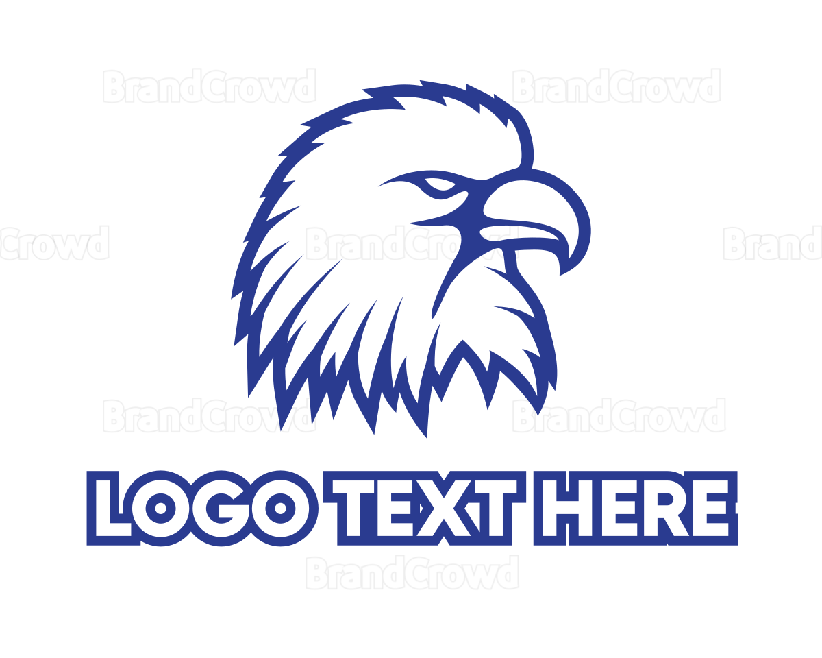 Angry Eagle Head Logo Brandcrowd Logo Maker
