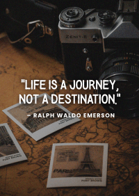 Life Is A Journey Flyer | BrandCrowd Flyer Maker