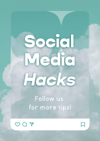 Social Media Hacks Letterhead | BrandCrowd Letterhead Maker