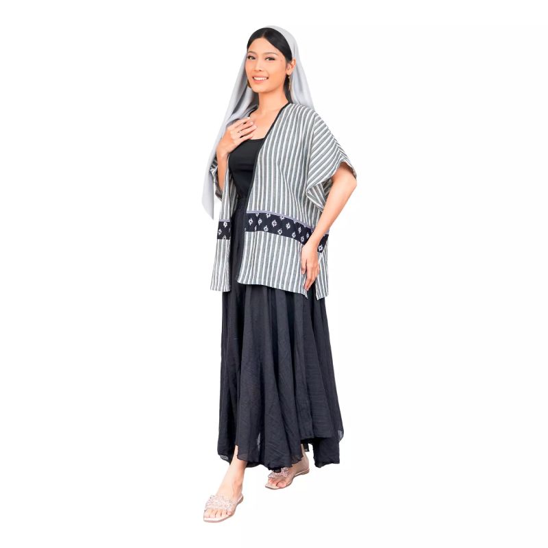 Mischa Blazer Grey Bhatara Batik - Download Premium Sunset Background | Ultra HD