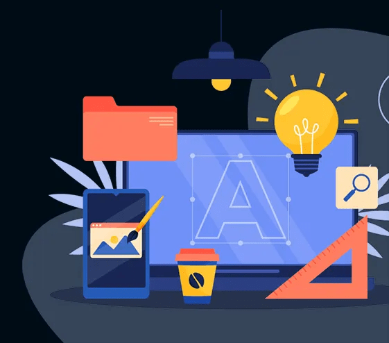 Freelance graphic designer Freelance graphic designer