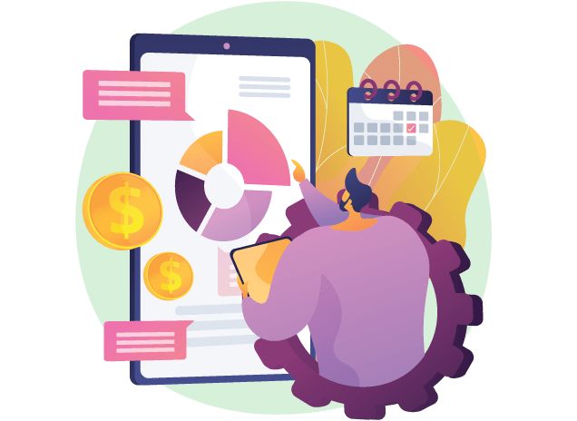 Dynamic Erp Dynamic Retail - Abstract Illustrations - Incredible Retina Collection