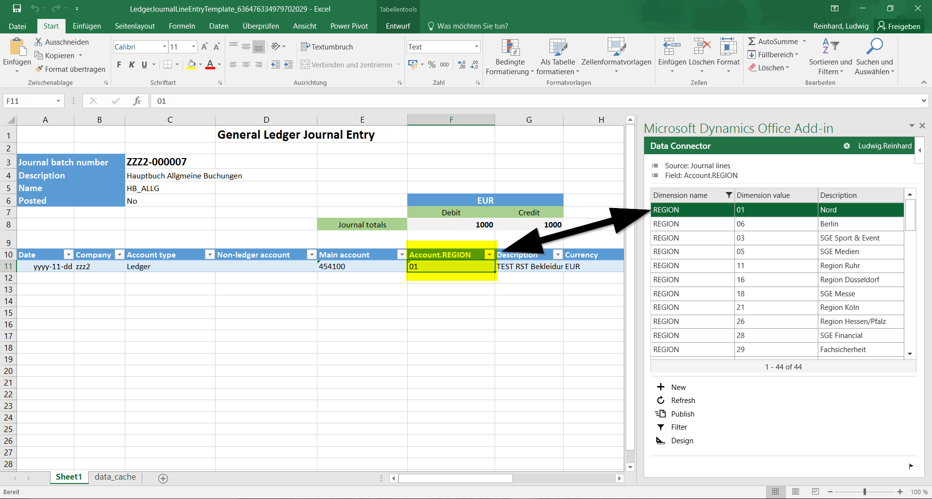 Dynamics 365 General Journal Excel Imports Dynamics 365 Finance Community