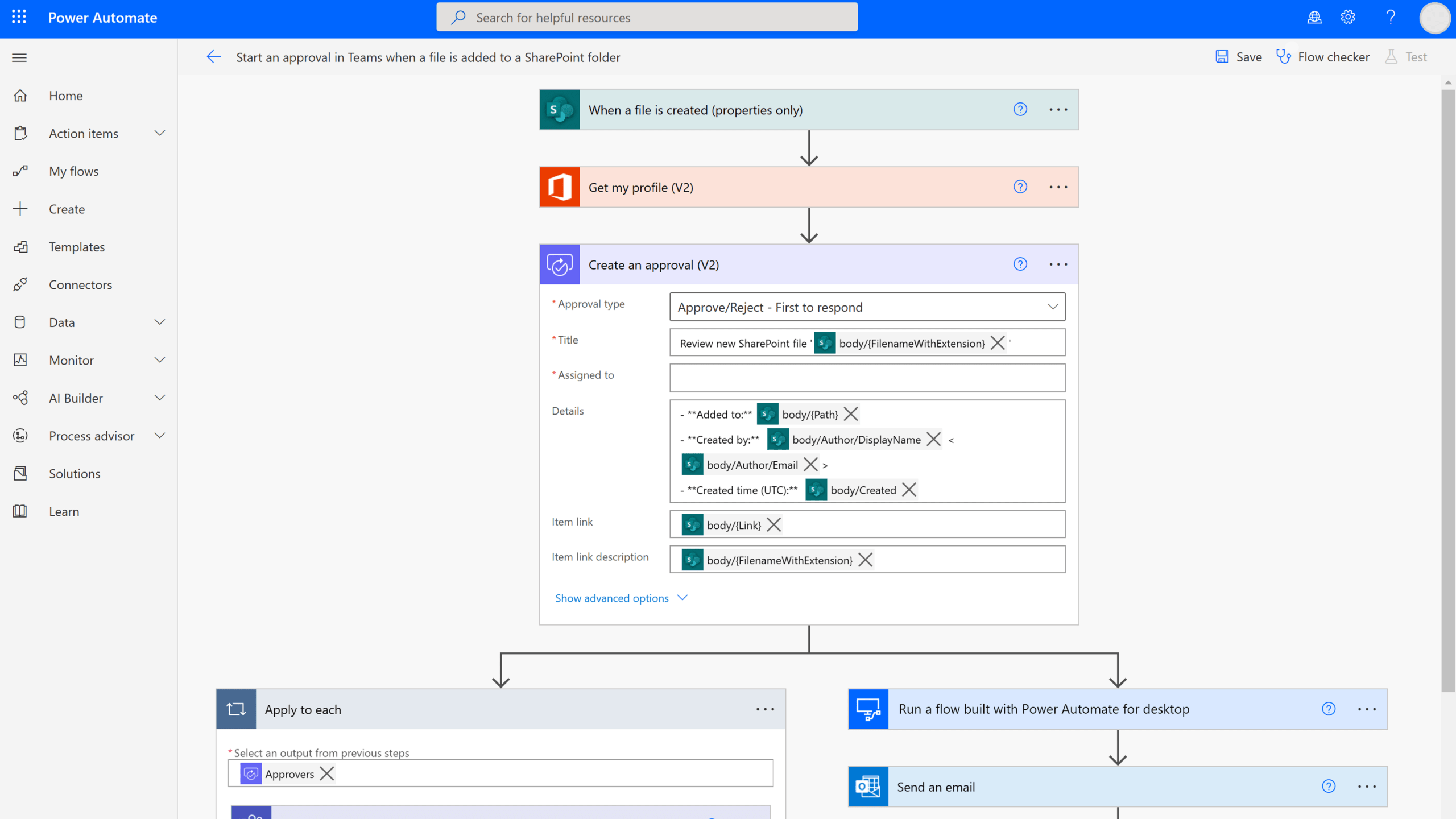 MS Power Automate