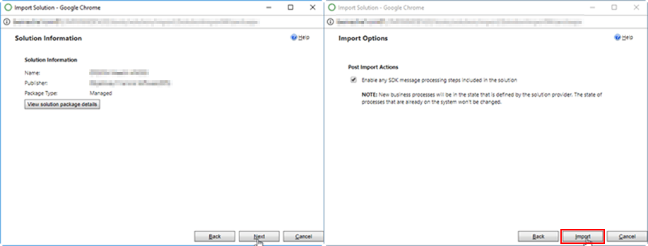 Deployment Overwrite Overwrite customizations when deploying a patch solution – Dynamict