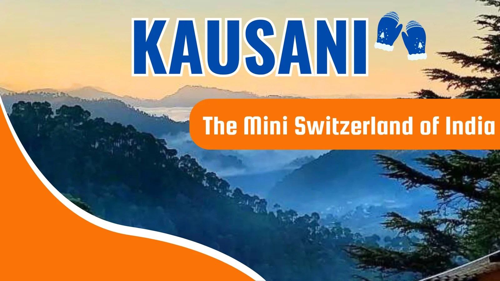 Kausani A Beautiful Hill Station In Uttarakhand K.