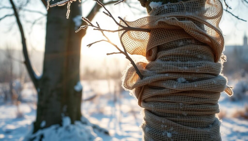 Tree Wrapped in Winter
