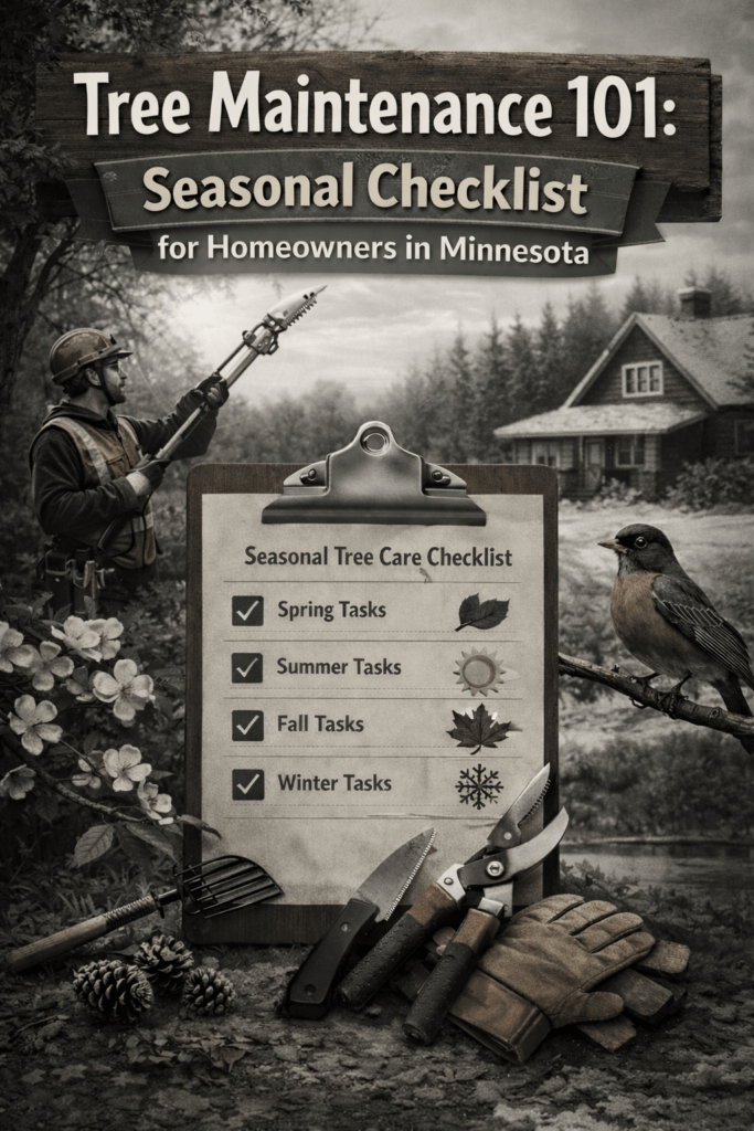 Tree Maintenance 101: Seasonal Checklist for Homeowners in Minnesota 1 Tree Maintence 101