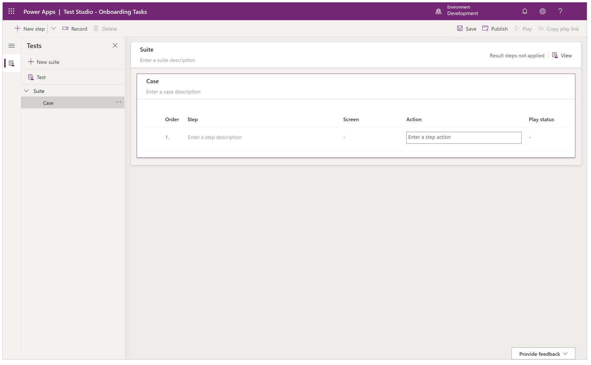 How to test Canvas App using Power App Test Studio