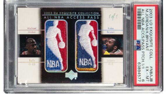 Kobe & MJ card fetches $3.17M at auction