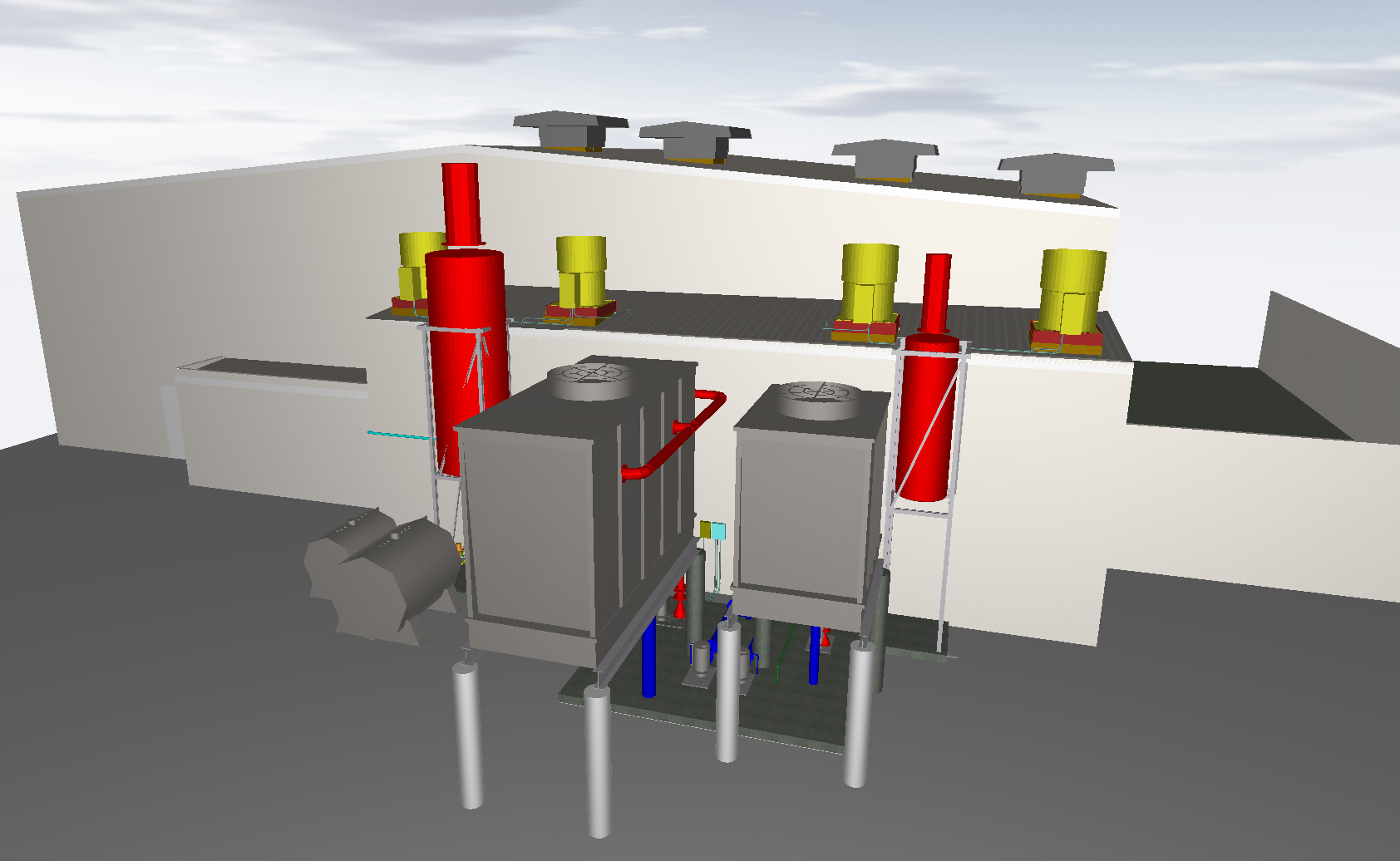 Turnkey dynamometer (dyno) test cells