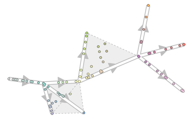 Plot A Trajectory And Cellular Positions As A Graph Dynverse - Elegant Retina Gradient Designs | Free Download