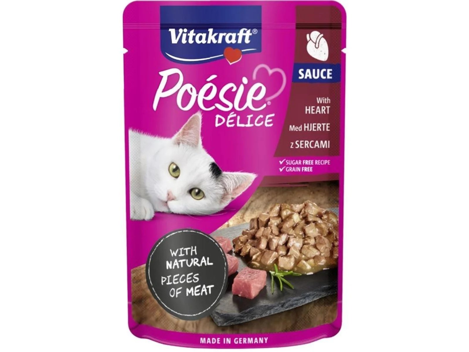 Vitakraft - 23 x Poésie Délice Heart 85gr