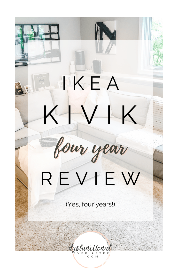 Ikea KIVIK Four Year Review