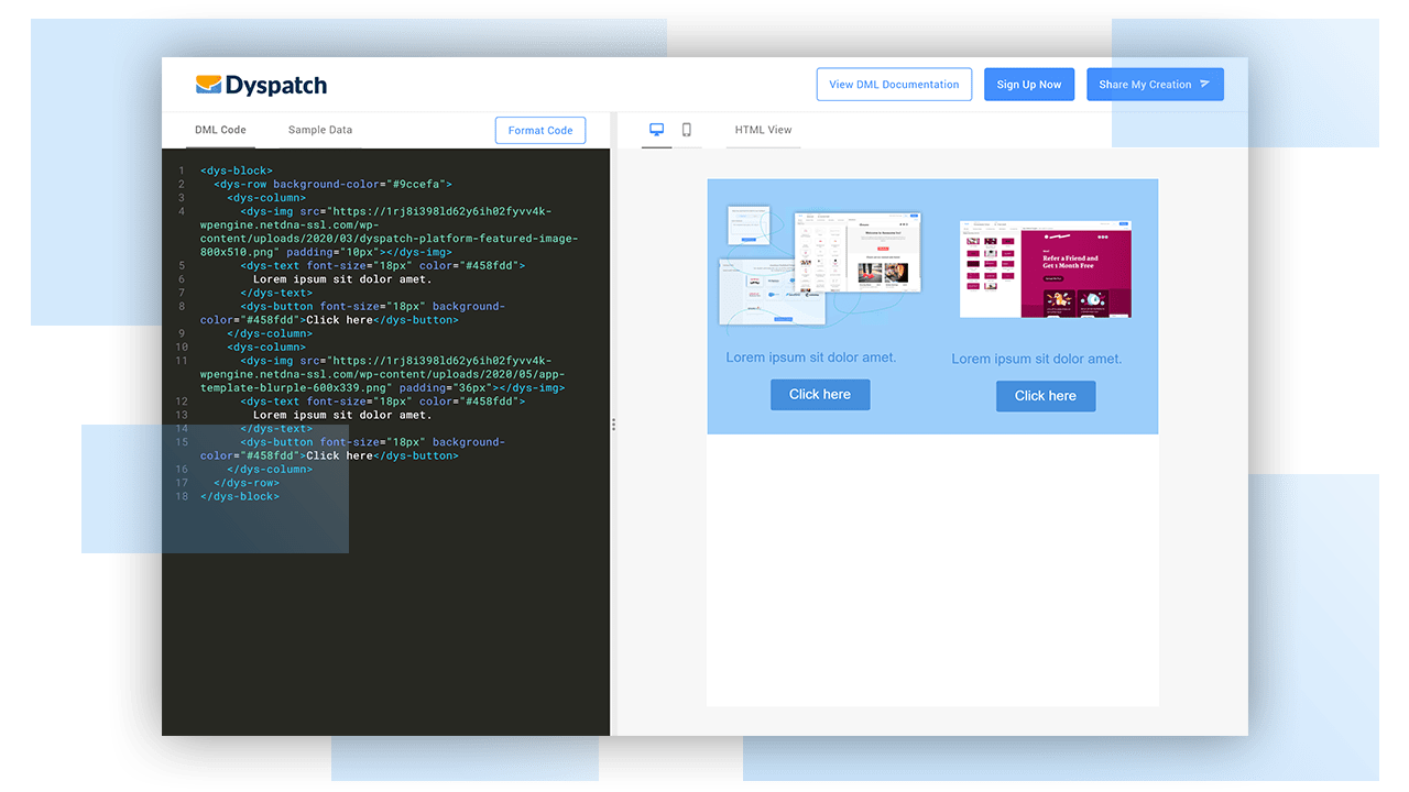 Mockup world is a collection of the web's top quality free mockups for pc, ios android, and so on. Free Open Source Html Email Templates 2020 Dyspatch