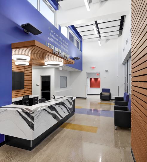 MLK Senior Center Lobby