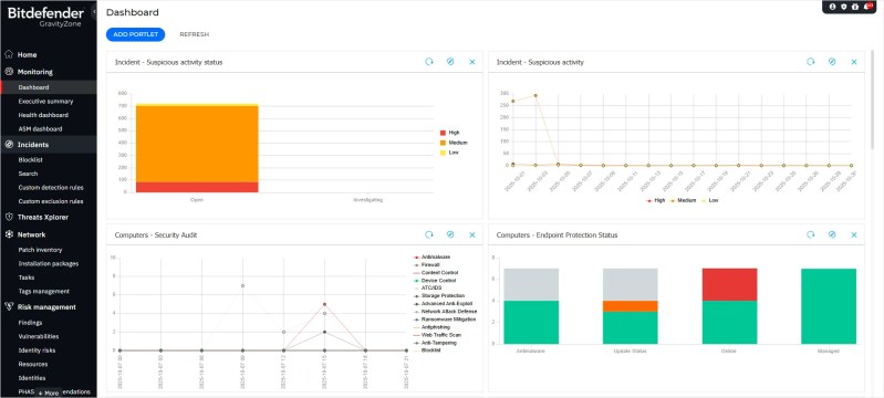 Bitdefender Merkezi Yönetim Paneli