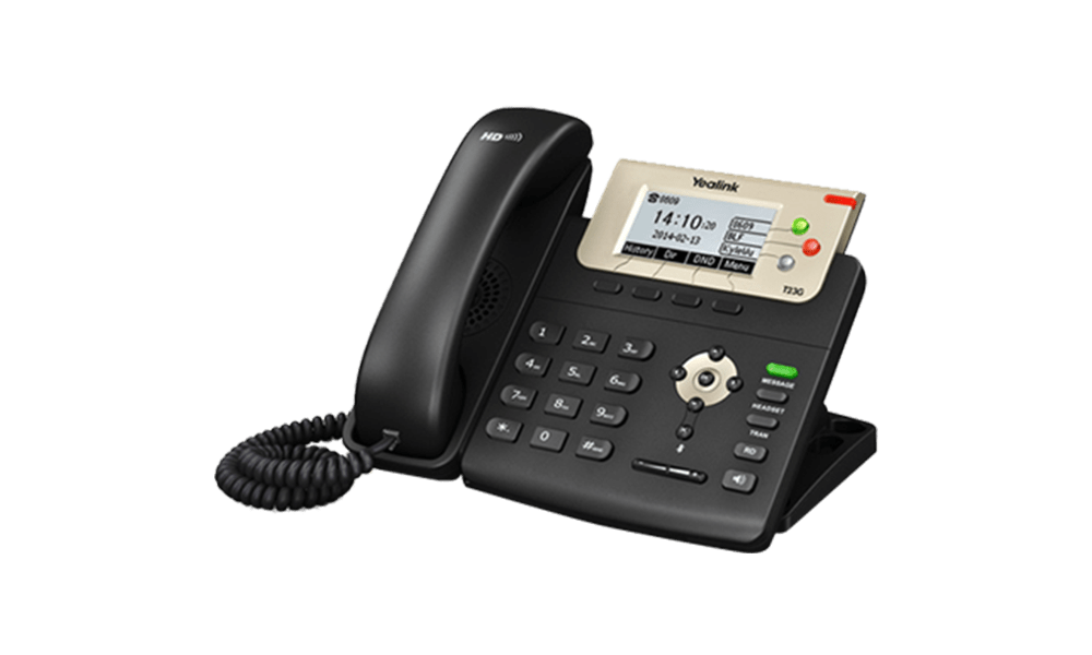 Yealink-T23GN-VoIP-SIP-Phone-(SIP-T23),-3-Lines,-2-x-Gigabit-Ports,-PoE,-Greyscale-LCD-Display.