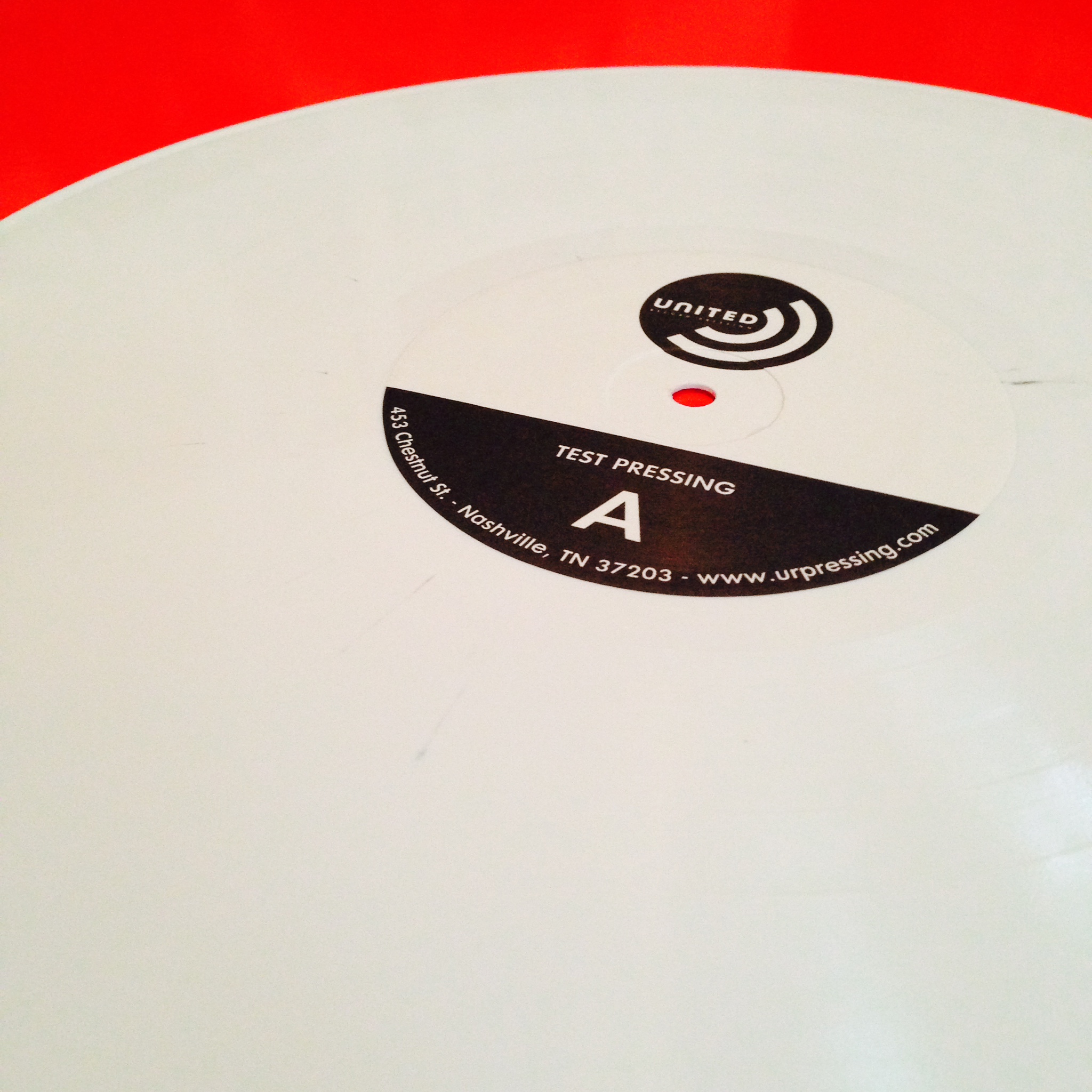 ATSOTE test pressing