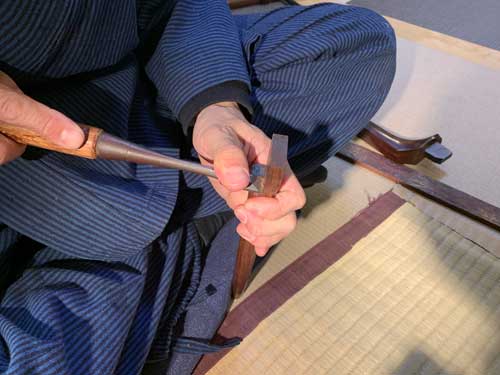 三味線コラム-No.230 三味線のハの直し方。(三味線亀ちゃん
