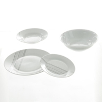 So, what is the internet's favorite relaxation method? Service De Table 19 Pieces Lignes Blanc Au Meilleur Prix E Leclerc