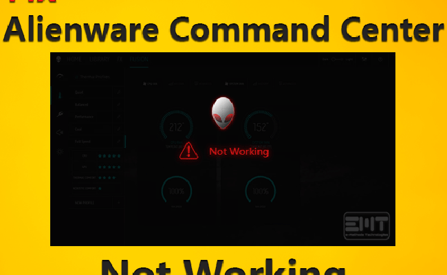Alienware Command Center Fusion Not Working – DFWNRI