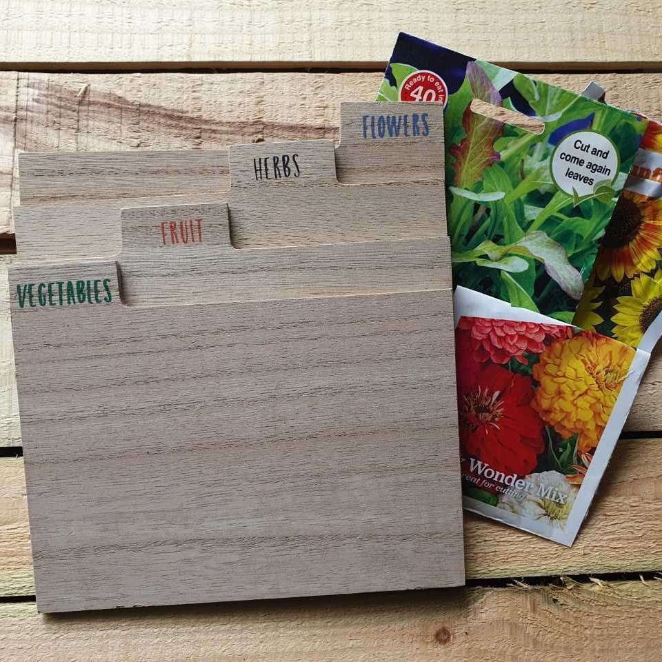 Seed packed dividers