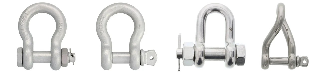 Heavy Duty Shackles For Chain Wire Rope General Rigging