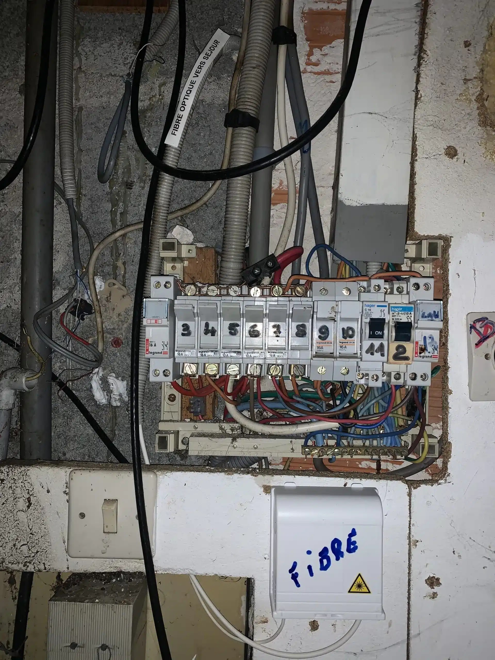rénovation tableau électrique aux sorinières