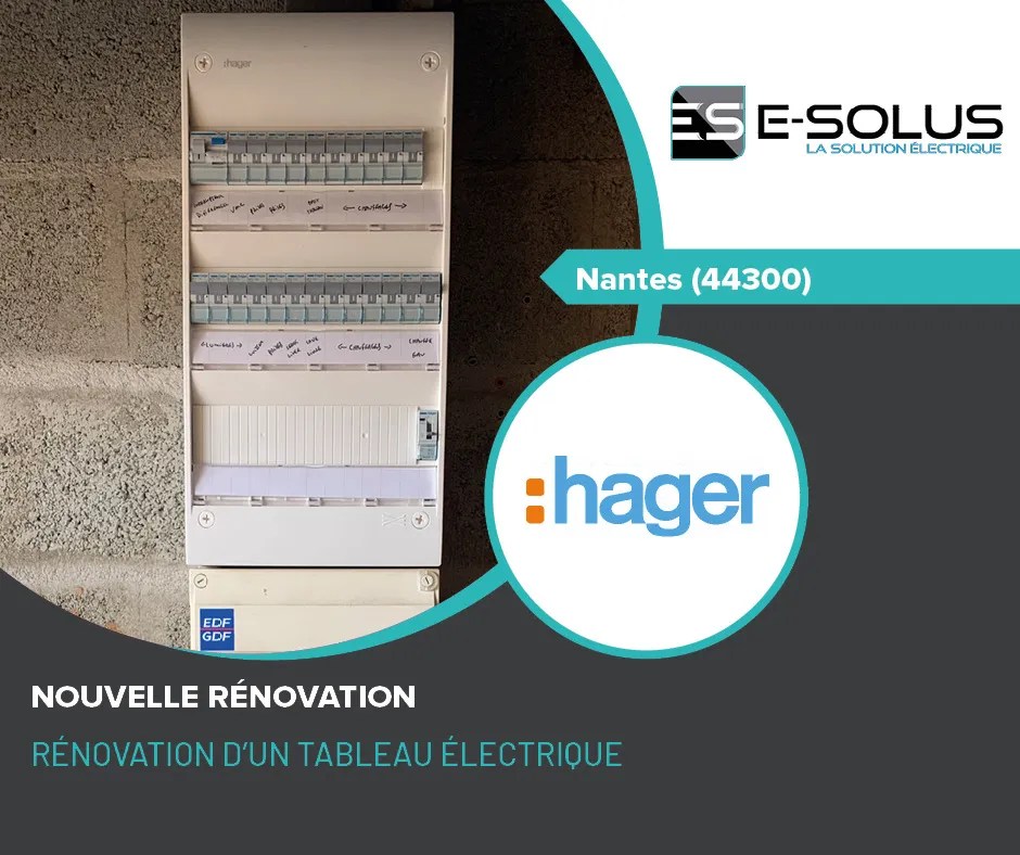 INSTALLATION TABLEAU ÉLECTRIQUE NANTES