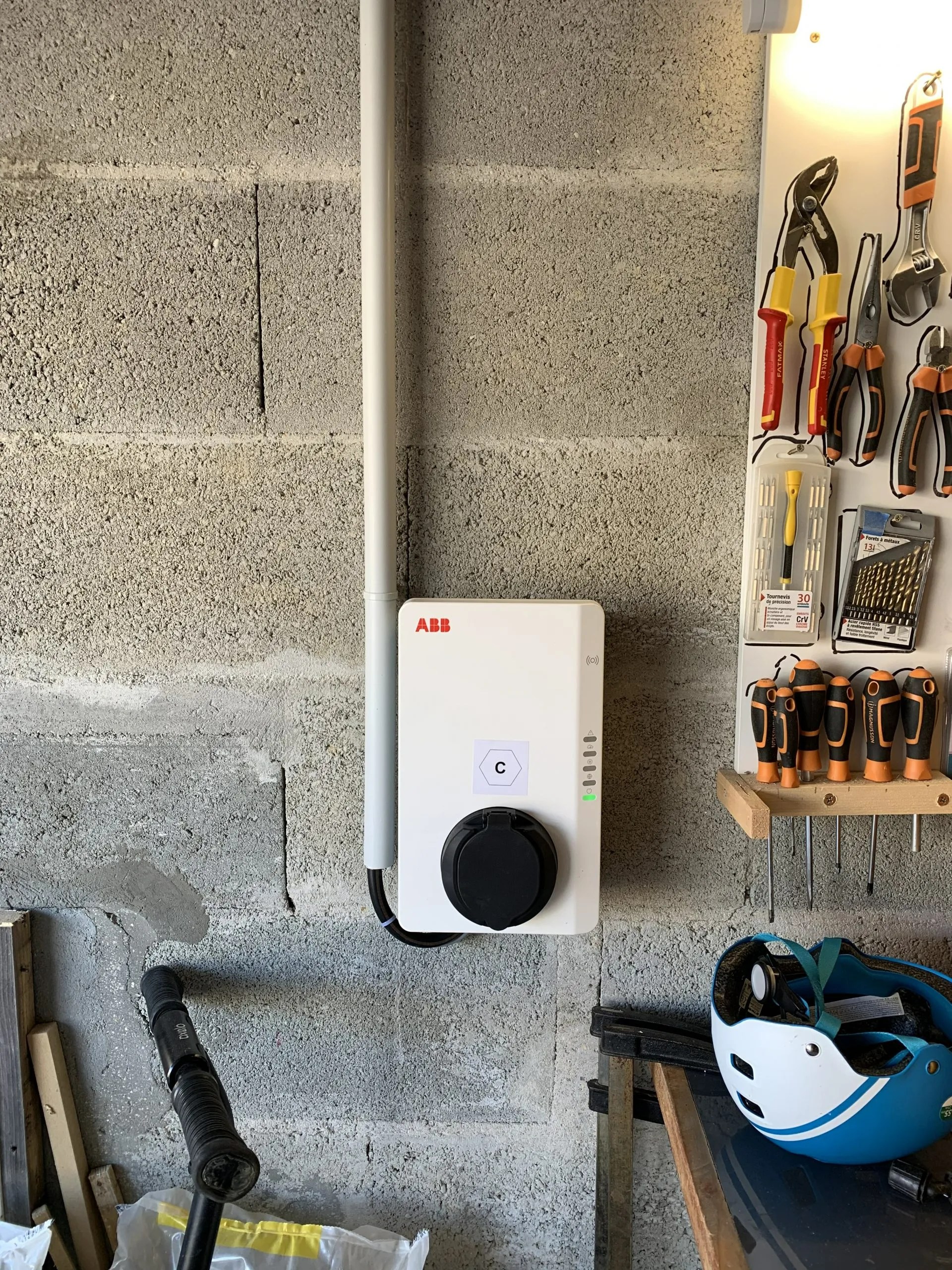 Borne de recharge Abb