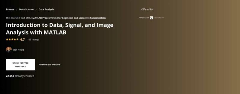 Introduction To Data Signal And Image Analysis With Matlab Coursya - Elegant Light Pattern - Ultra HD