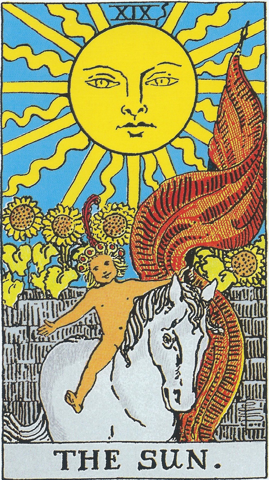 19 The Sun 太陽】塔羅牌正位、逆位詳解，愛情／工作／財運分析｜塔牌