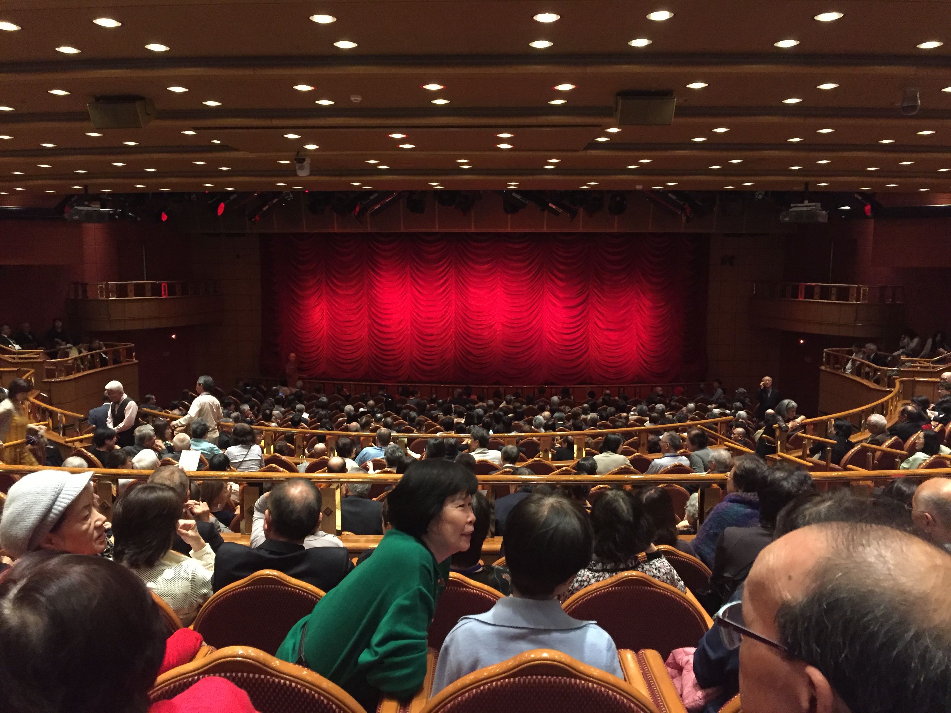 ダイヤモンドプリンセスショーの前