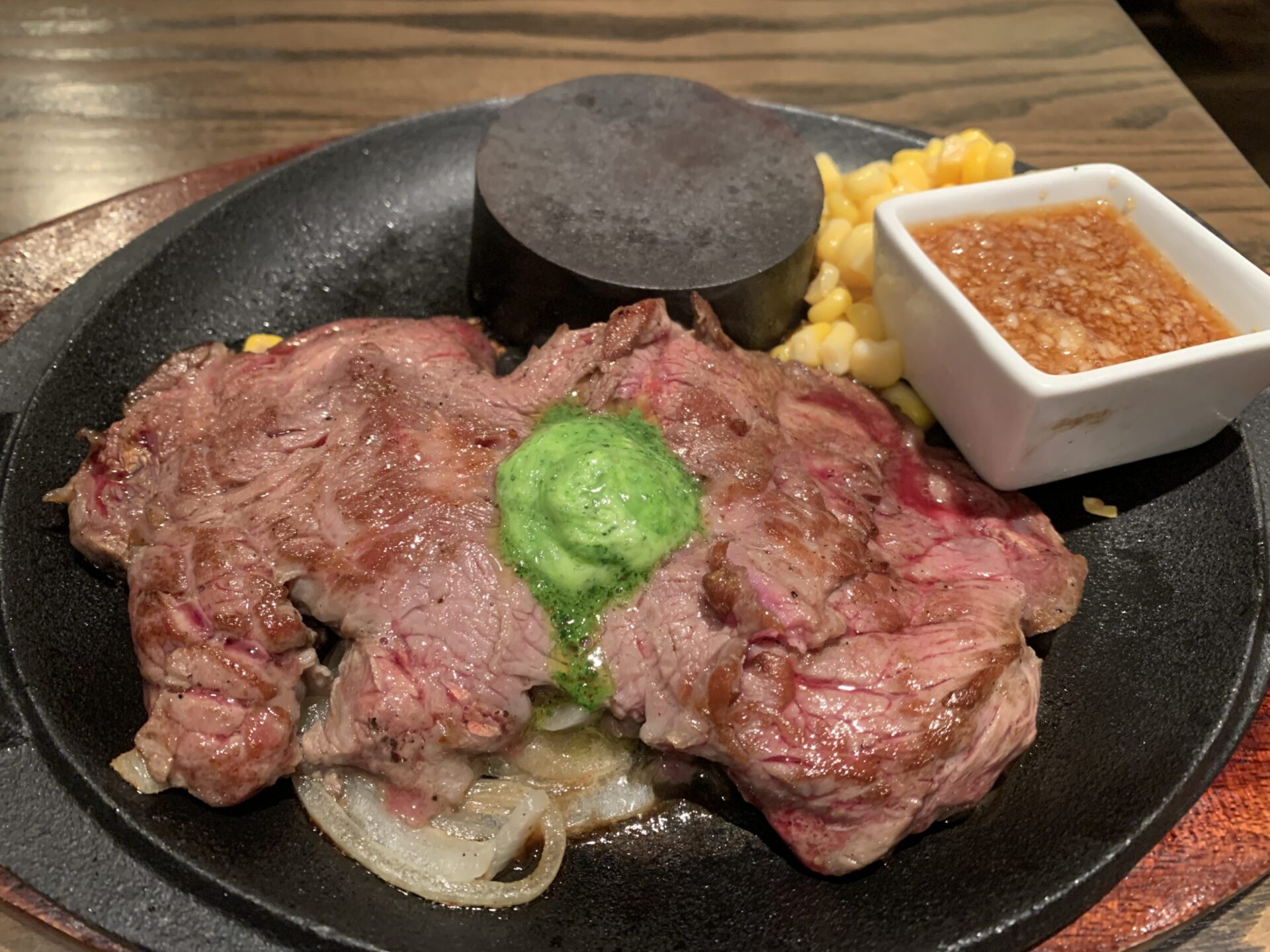 オストレア赤坂見附店のステーキランチ