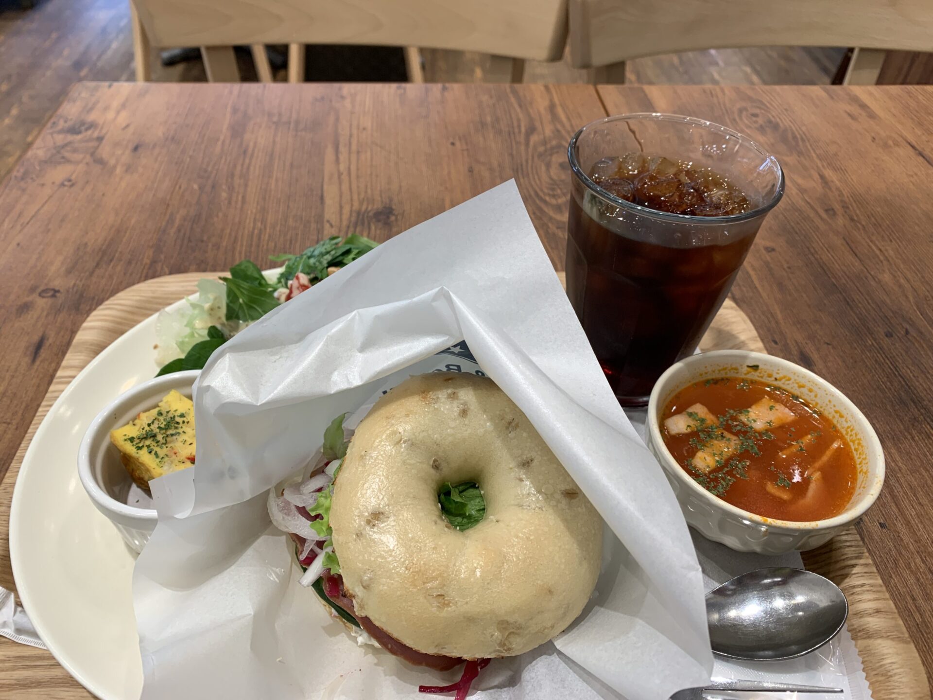 流山おおたかの森のベーグルベーグル