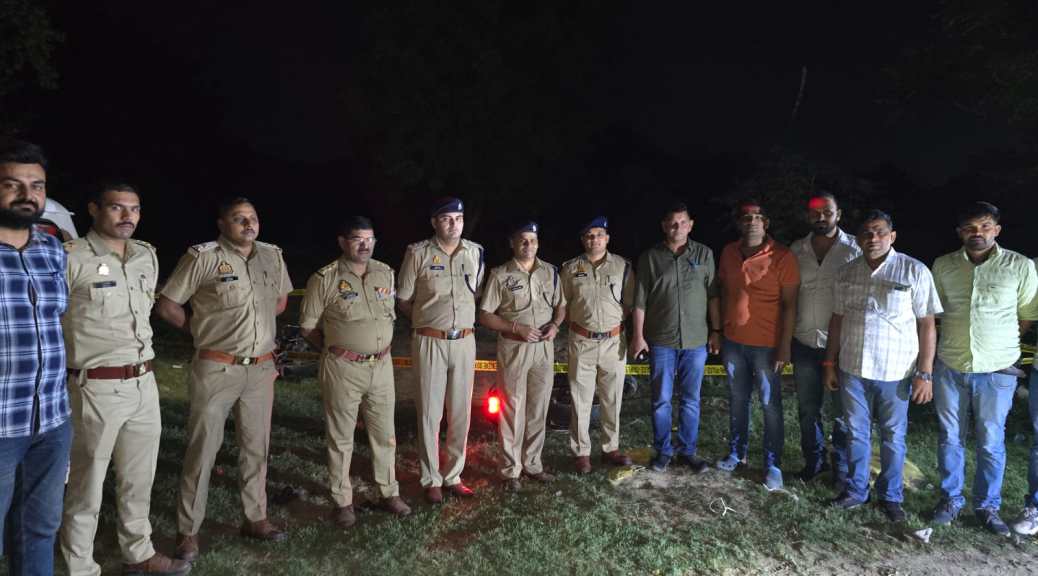 एसओजी टीम व थाना छाता पुलिस की संयुक्त कार्यवाही में  02 लुटेरे हुए घायल