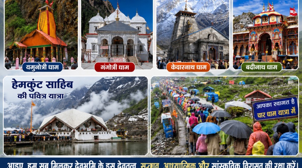 देवभूमि की पहचान: चारधाम और हेमकुंट साहिब यात्रा ने सदियों से जोड़ी भाईचारे की डोर