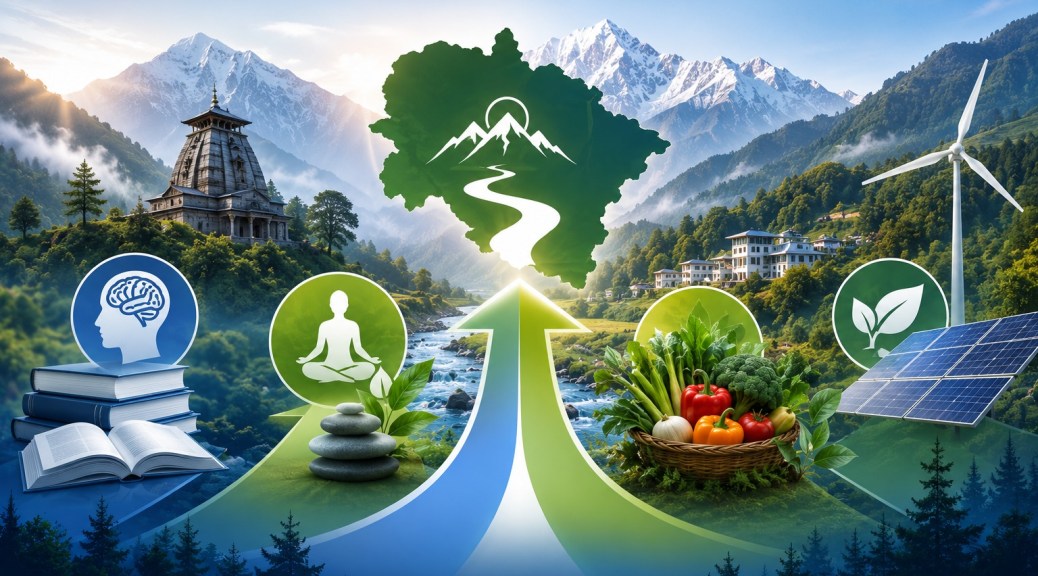 विकसित उत्तराखंड का विजन: नीति आयोग में धामी ने रखा नॉलेज, वेलनेस और ग्रीन ग्रोथ का रोडमैप