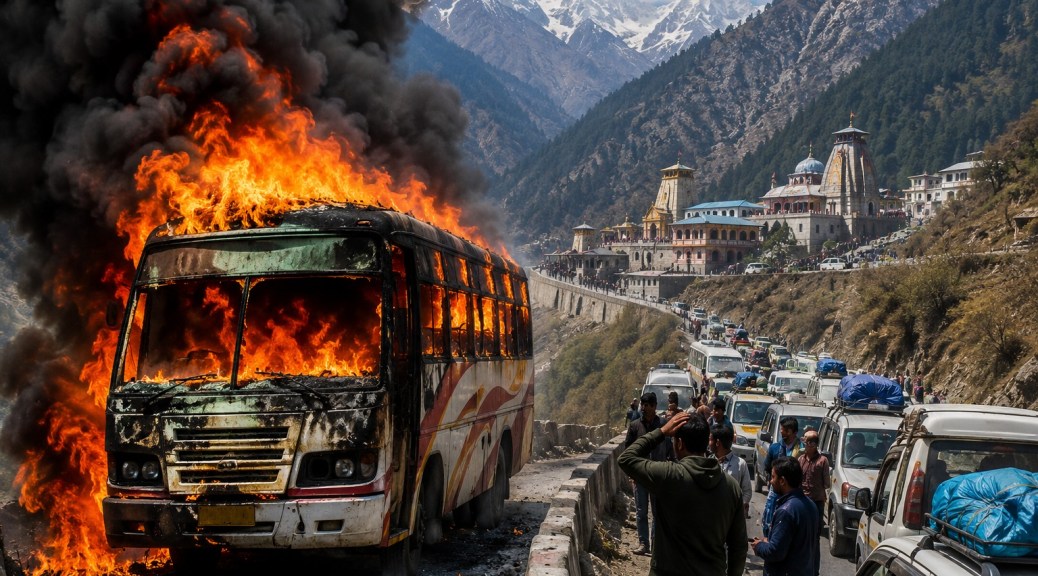 उत्तराखंड में बढ़ता वाहन अग्निकांड का खतरा: चारधाम यात्रा और पर्यटन सीजन के बीच बढ़ी चिंता