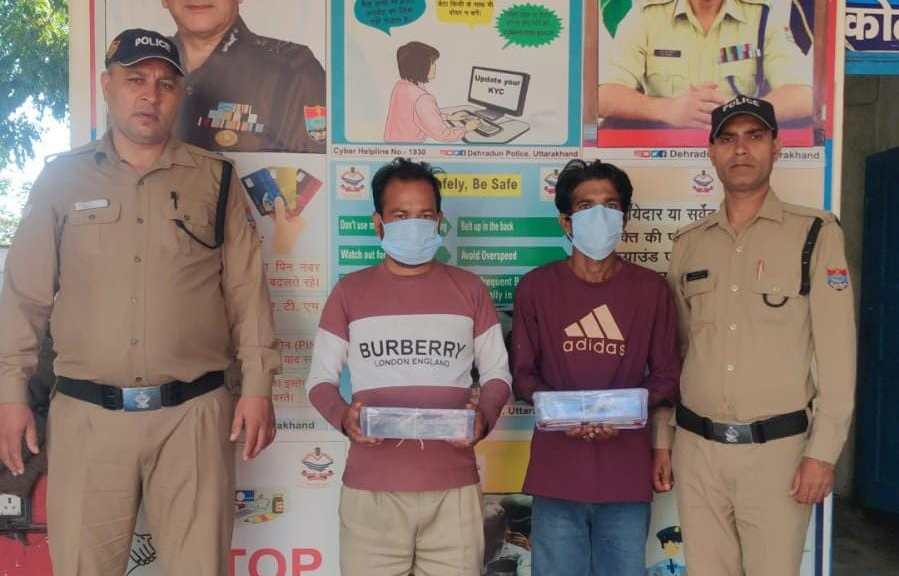 देहरादून में नशे के खिलाफ पुलिस की कार्रवाई, 456 प्रतिबंधित कैप्सूल के साथ दो आरोपी गिरफ्तार