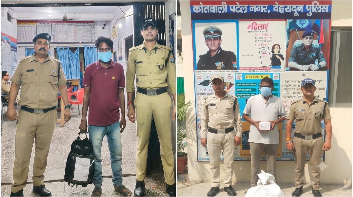 दून में शराब तस्करी पर पुलिस का शिकंजा, तीन अलग-अलग मामलों में तीन गिरफ्तार