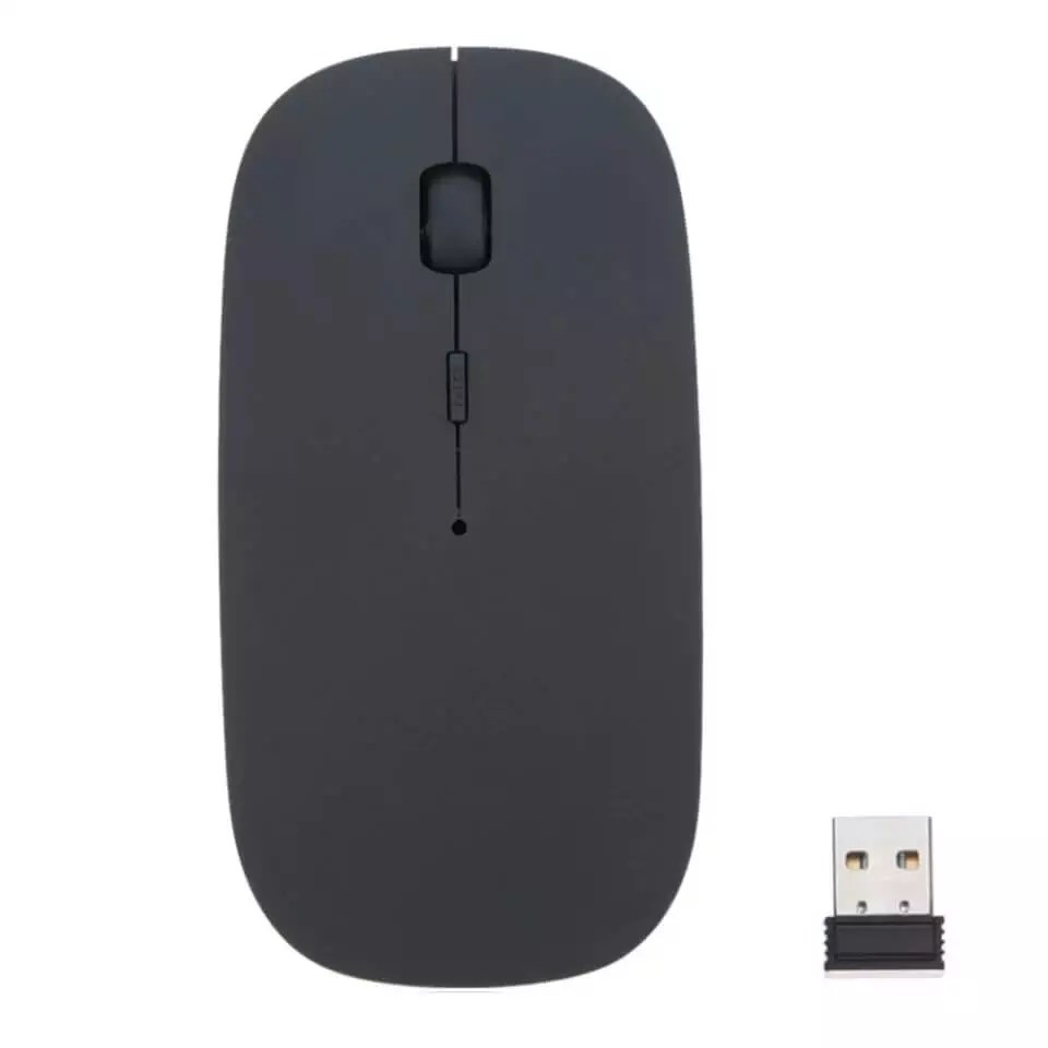 Souris optique Souris sans Fil 2,4 GHz avec Récepteur USB, Conception Ergonomique, Longue Portée