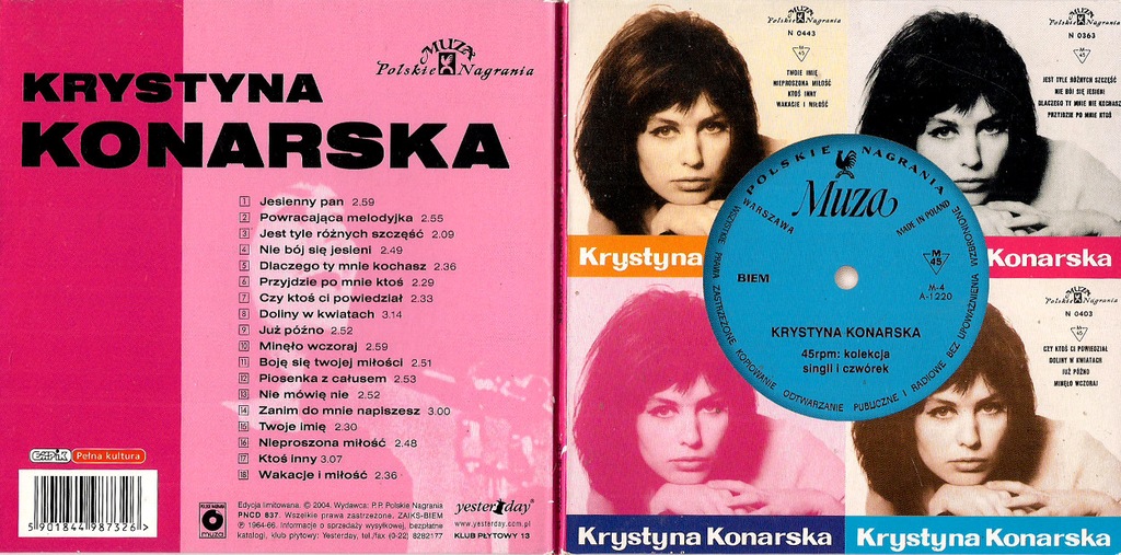 Når du forhåndsbestiller abbas nye album, blir du automatisk med i trekningen av en fabelaktig konserttur for to. KRYSTYNA KONARSKA - 45 RPM KOLEKCJA SINGLI... CD - 7340406276 - oficjalne archiwum Allegro