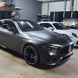 Machine polishing setup at E1 AutoSpa Houston