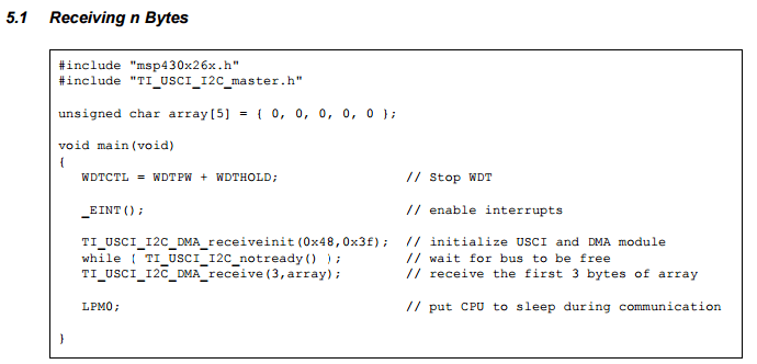 Msp430g2553 I2c To Tca8418 Reading Registers And Prescaling