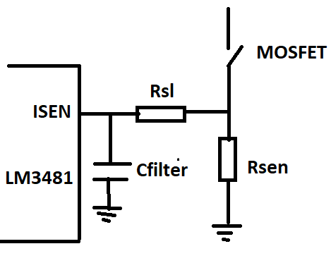 Resolved Lm3481 Current Sense Resistor Calculation Power
